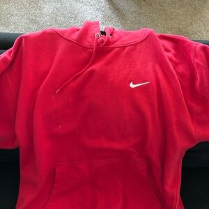 Red Nike Hoodie